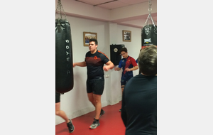 Les U19 au R.O.D (Boxe)