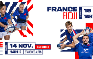 WE rugby à la TV avec nos 2 équipes de France