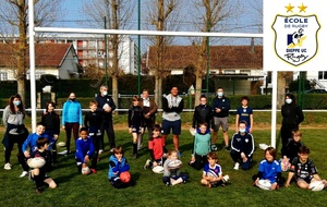 Visite surprise de Soane :-) Joueur Junior Crabos du Racing 92 et ex rugbyman du DUC RUGBY