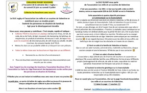 Challenge Rugby solidaire: collectez les bouchons avec nous