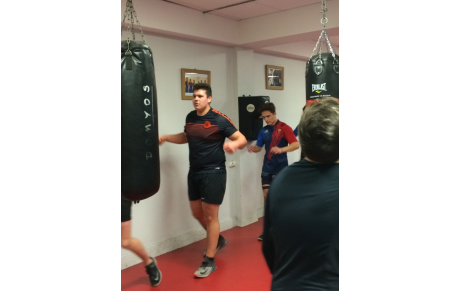 Les U19 au R.O.D (Boxe)