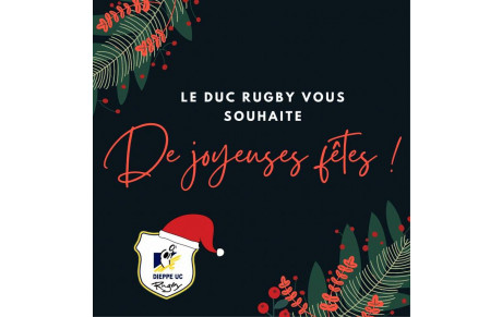 Joyeuses fêtes de fin d'année avec le DUC RUGBY 
