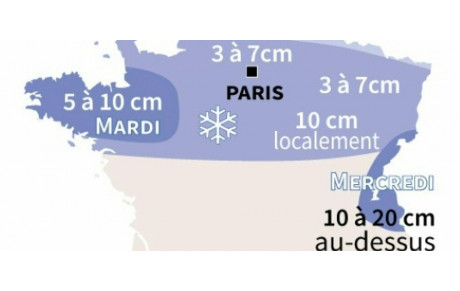 Vigilance grand froid - semaine du 8 au 13 février