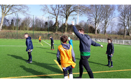 Nouvelle initiation à l'arbitrage pour l'école de rugby Dieppoise :-)