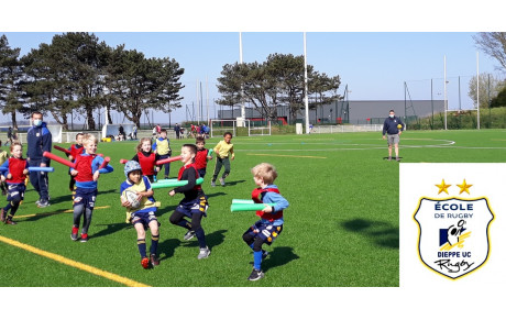 Férié mais rugby quand même à l'école de Rugby du DUC - labellisée 2 étoiles par la FFR