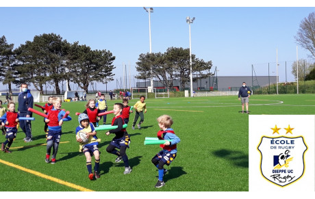Le rugby &quot;jeunes&quot; est ouvert aux FILLES et GARÇONS, de 3 ans révolus à 14 ans au DUC RUGBY  :-) 